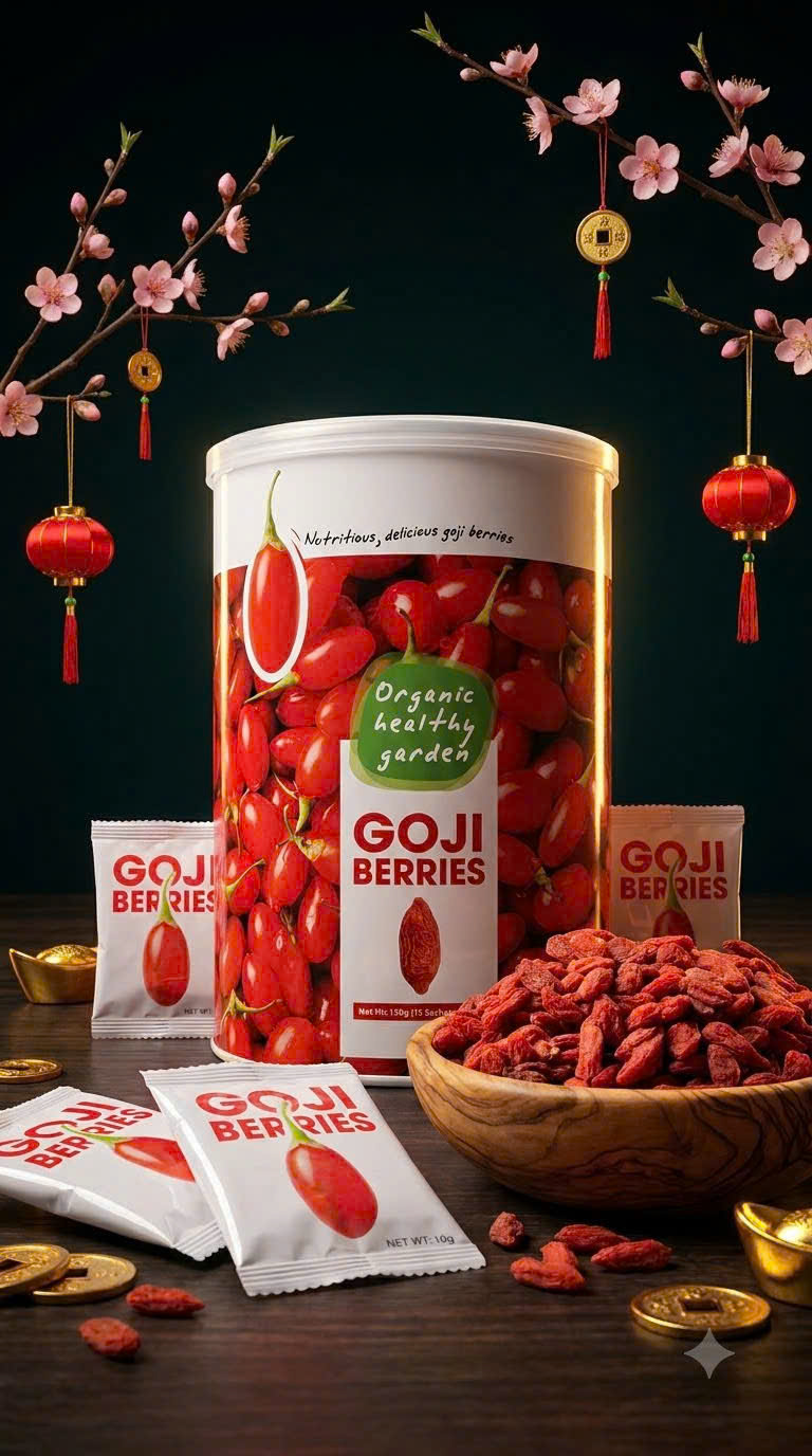Kỷ tử LONG hộp thiếc 150G
